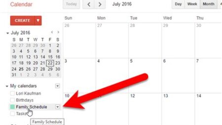 Google Calendar Takvim Paylaşımı