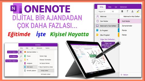 Microsoft OneNote Özellikleri ve Kullanımı